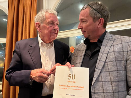 Von links: Peter Hoenisch, Stefan Lenz; Foto: Steffen Heinze